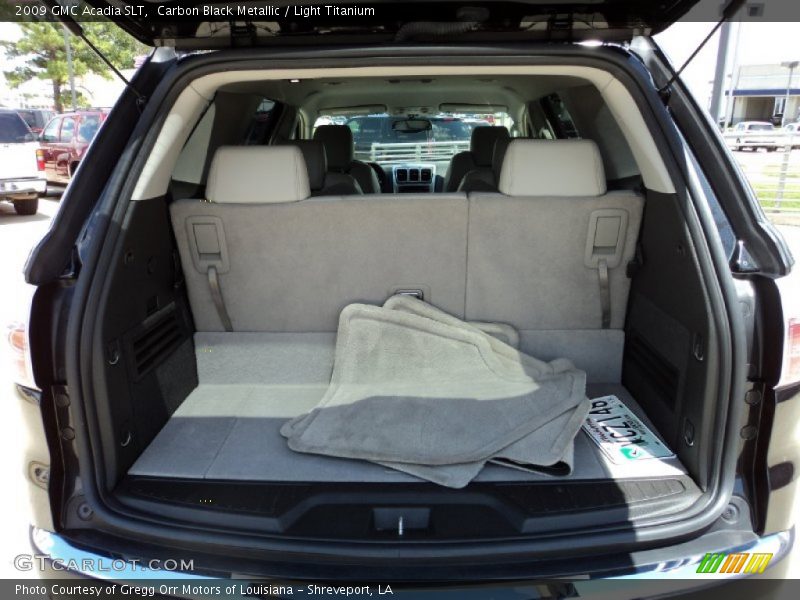 Carbon Black Metallic / Light Titanium 2009 GMC Acadia SLT