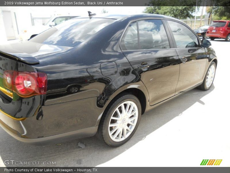 Black Uni / Anthracite 2009 Volkswagen Jetta Wolfsburg Edition Sedan