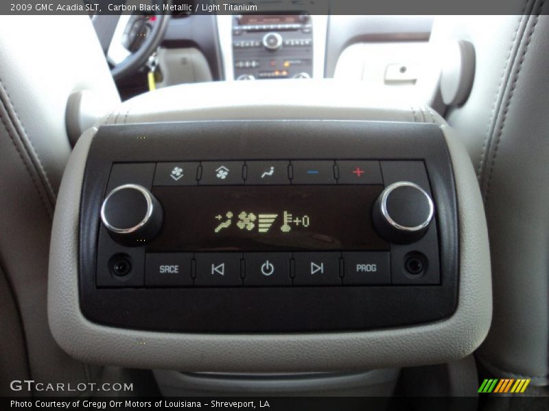 Carbon Black Metallic / Light Titanium 2009 GMC Acadia SLT