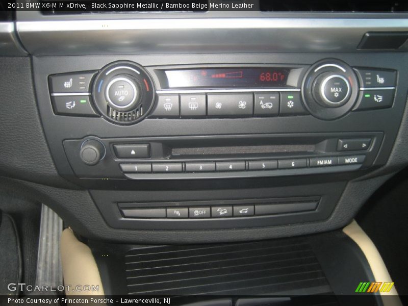 Controls of 2011 X6 M M xDrive