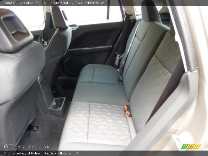 Light Khaki Metallic / Pastel Pebble Beige 2008 Dodge Caliber SE