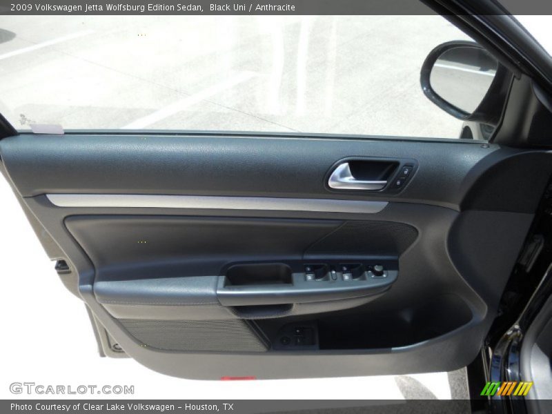 Black Uni / Anthracite 2009 Volkswagen Jetta Wolfsburg Edition Sedan