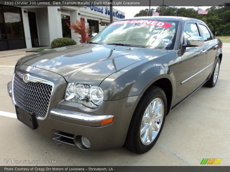Dark Titanium Metallic / Dark Khaki/Light Graystone 2010 Chrysler 300 Limited