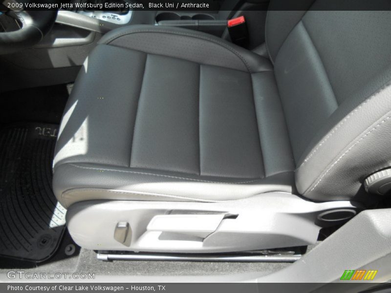 Black Uni / Anthracite 2009 Volkswagen Jetta Wolfsburg Edition Sedan