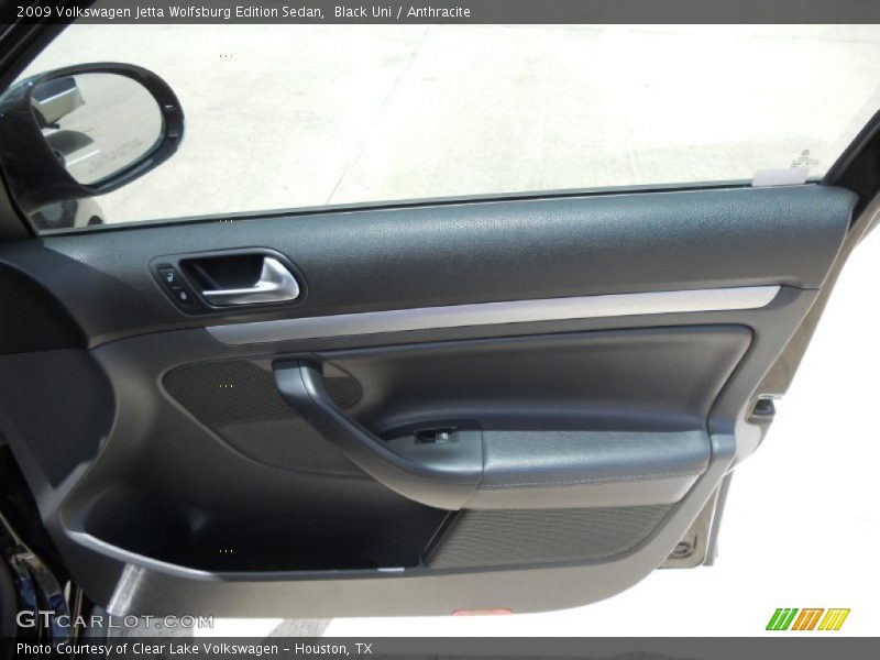 Black Uni / Anthracite 2009 Volkswagen Jetta Wolfsburg Edition Sedan