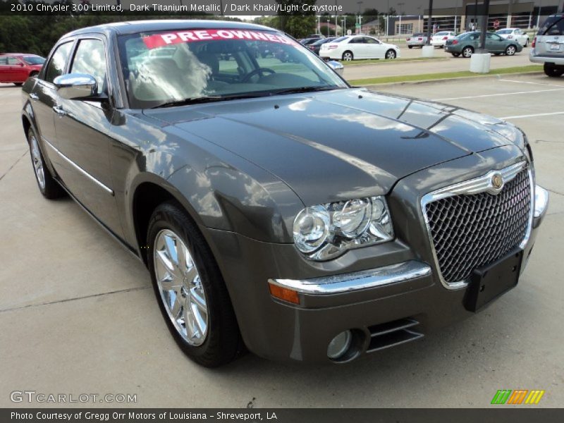 Dark Titanium Metallic / Dark Khaki/Light Graystone 2010 Chrysler 300 Limited