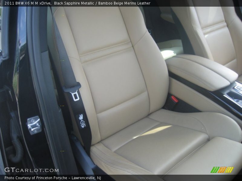 Black Sapphire Metallic / Bamboo Beige Merino Leather 2011 BMW X6 M M xDrive