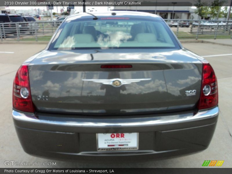 Dark Titanium Metallic / Dark Khaki/Light Graystone 2010 Chrysler 300 Limited
