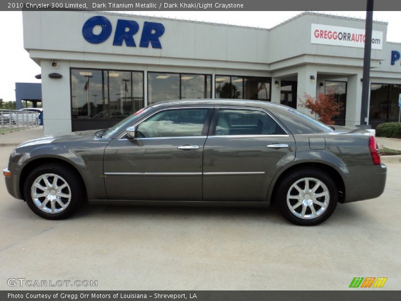 Dark Titanium Metallic / Dark Khaki/Light Graystone 2010 Chrysler 300 Limited