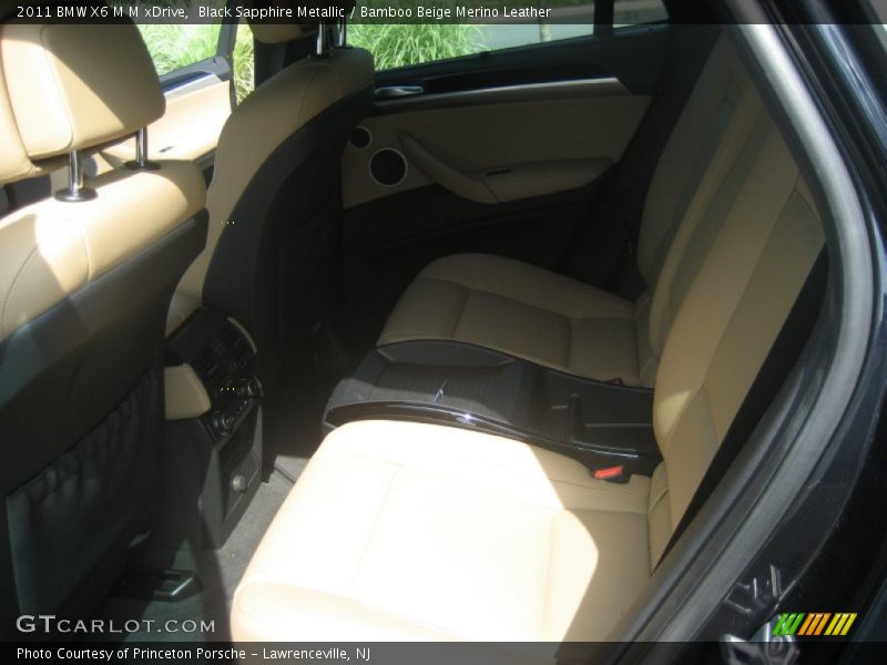 Black Sapphire Metallic / Bamboo Beige Merino Leather 2011 BMW X6 M M xDrive