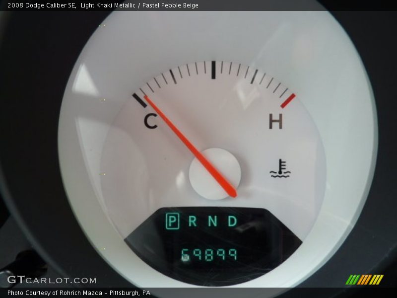 Light Khaki Metallic / Pastel Pebble Beige 2008 Dodge Caliber SE