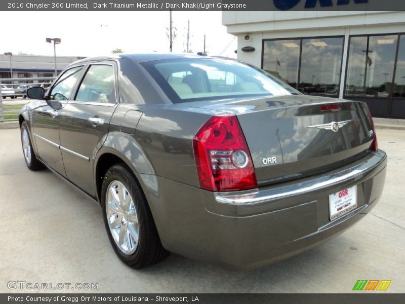 Dark Titanium Metallic / Dark Khaki/Light Graystone 2010 Chrysler 300 Limited