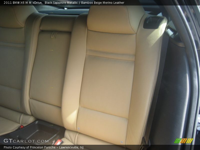 Black Sapphire Metallic / Bamboo Beige Merino Leather 2011 BMW X6 M M xDrive
