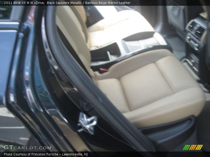 Black Sapphire Metallic / Bamboo Beige Merino Leather 2011 BMW X6 M M xDrive