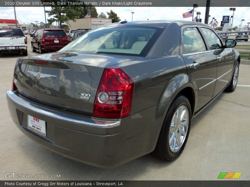 Dark Titanium Metallic / Dark Khaki/Light Graystone 2010 Chrysler 300 Limited