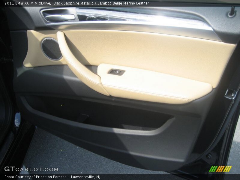 Black Sapphire Metallic / Bamboo Beige Merino Leather 2011 BMW X6 M M xDrive