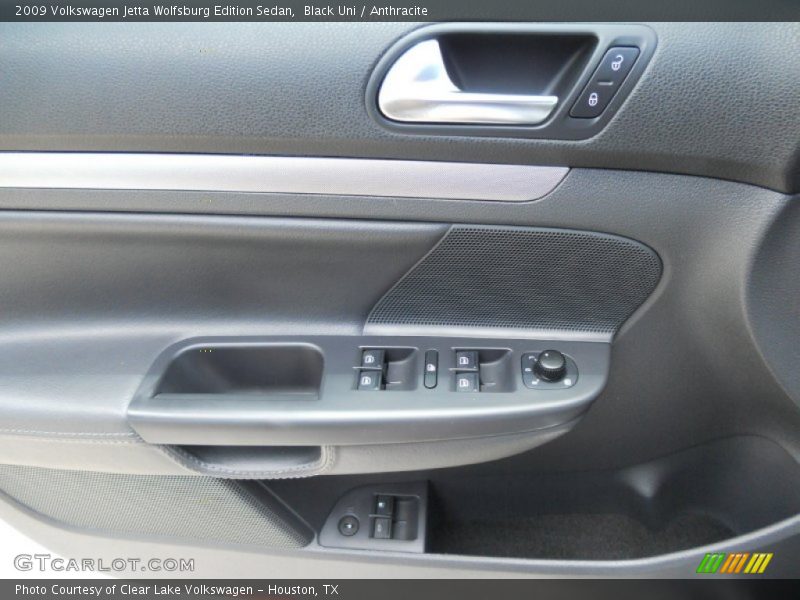 Black Uni / Anthracite 2009 Volkswagen Jetta Wolfsburg Edition Sedan