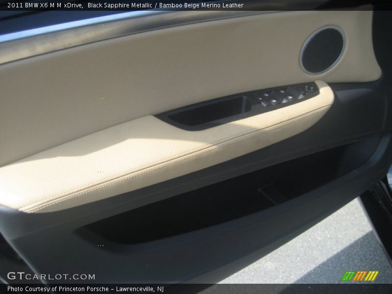 Black Sapphire Metallic / Bamboo Beige Merino Leather 2011 BMW X6 M M xDrive