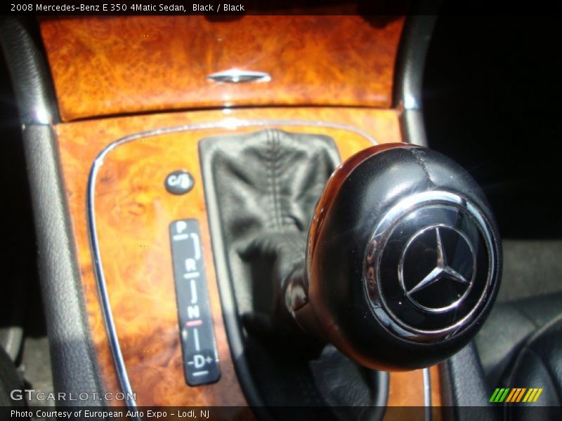 Black / Black 2008 Mercedes-Benz E 350 4Matic Sedan
