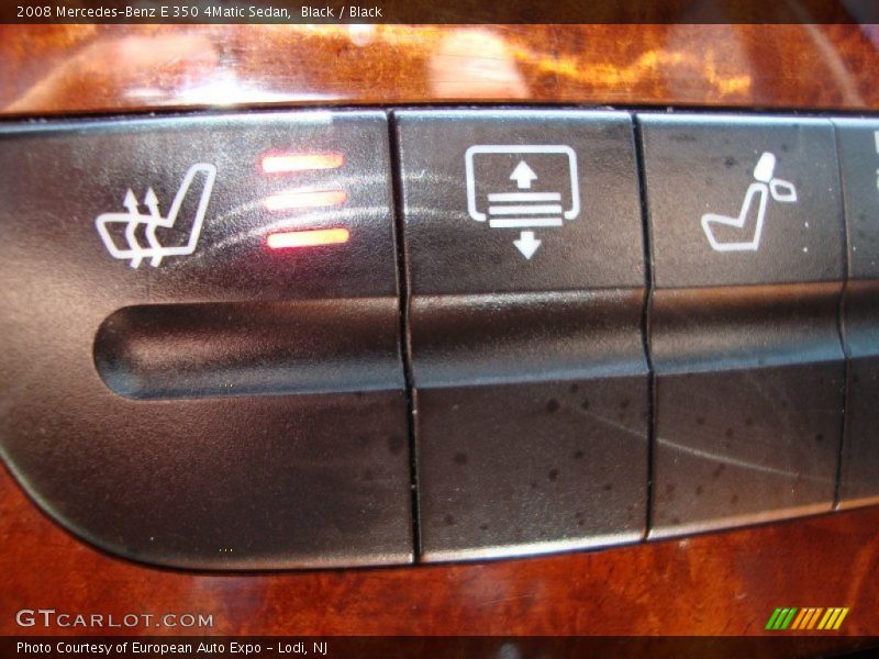 Black / Black 2008 Mercedes-Benz E 350 4Matic Sedan