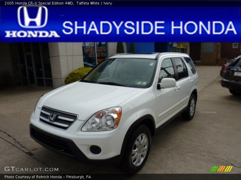 Taffeta White / Ivory 2005 Honda CR-V Special Edition 4WD