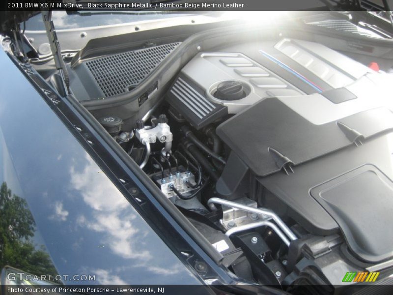 Black Sapphire Metallic / Bamboo Beige Merino Leather 2011 BMW X6 M M xDrive
