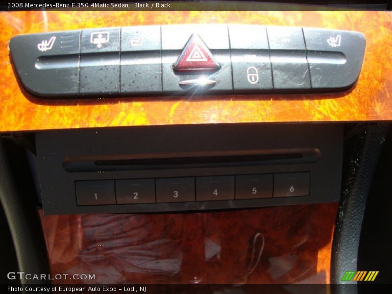 Black / Black 2008 Mercedes-Benz E 350 4Matic Sedan