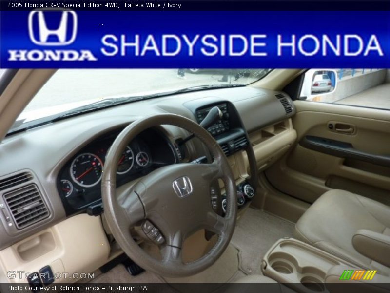 Taffeta White / Ivory 2005 Honda CR-V Special Edition 4WD