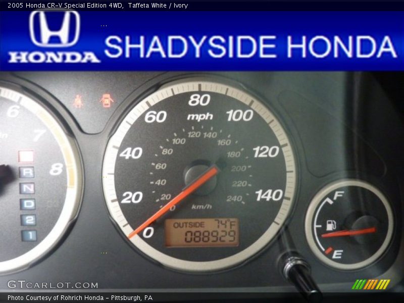 Taffeta White / Ivory 2005 Honda CR-V Special Edition 4WD
