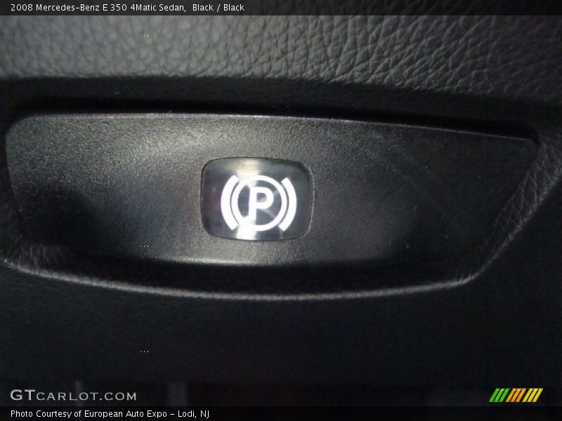Black / Black 2008 Mercedes-Benz E 350 4Matic Sedan