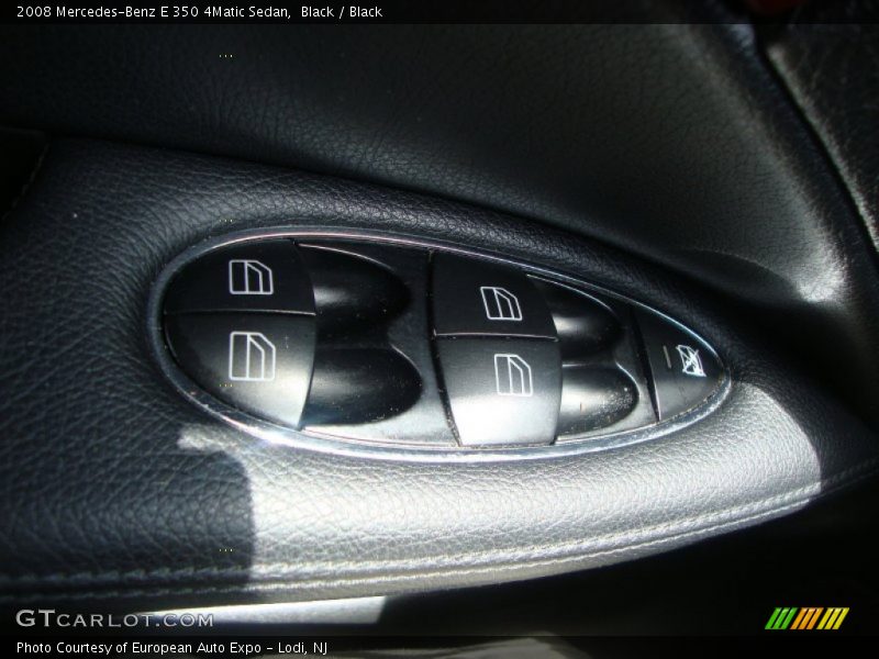 Black / Black 2008 Mercedes-Benz E 350 4Matic Sedan