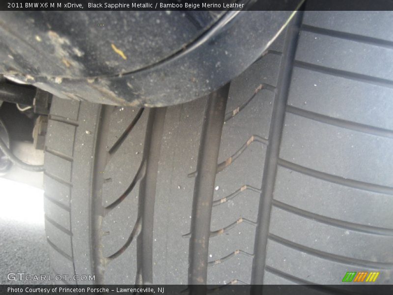 Black Sapphire Metallic / Bamboo Beige Merino Leather 2011 BMW X6 M M xDrive