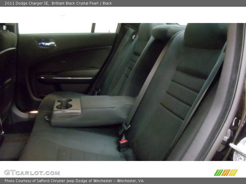 Brilliant Black Crystal Pearl / Black 2011 Dodge Charger SE