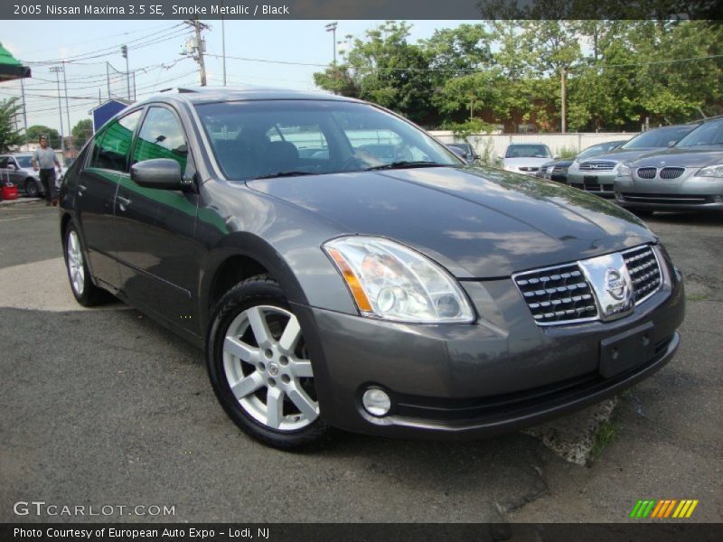 Smoke Metallic / Black 2005 Nissan Maxima 3.5 SE