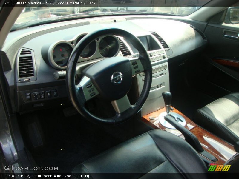Smoke Metallic / Black 2005 Nissan Maxima 3.5 SE