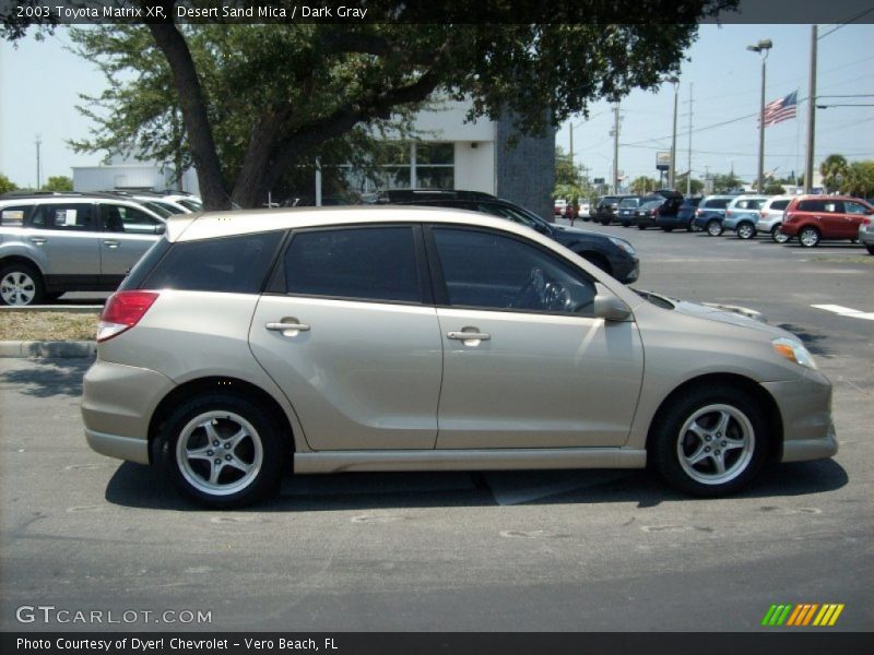 Desert Sand Mica / Dark Gray 2003 Toyota Matrix XR