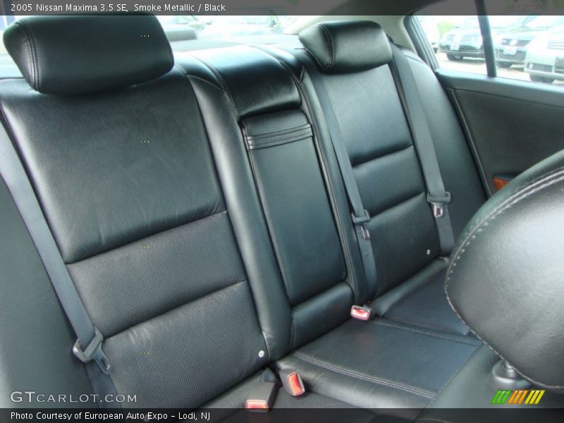 Smoke Metallic / Black 2005 Nissan Maxima 3.5 SE