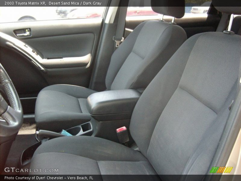 Desert Sand Mica / Dark Gray 2003 Toyota Matrix XR