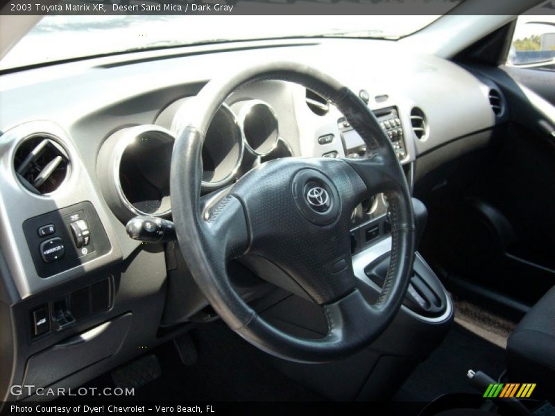 Desert Sand Mica / Dark Gray 2003 Toyota Matrix XR