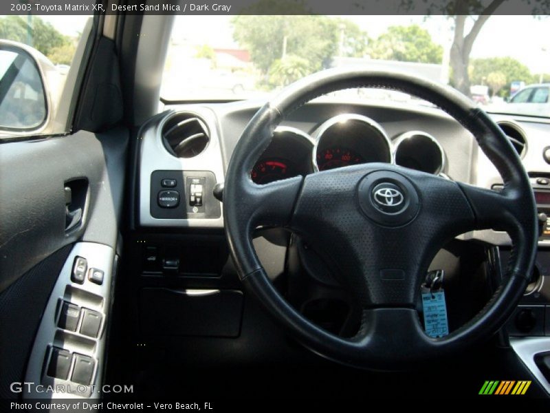 Desert Sand Mica / Dark Gray 2003 Toyota Matrix XR