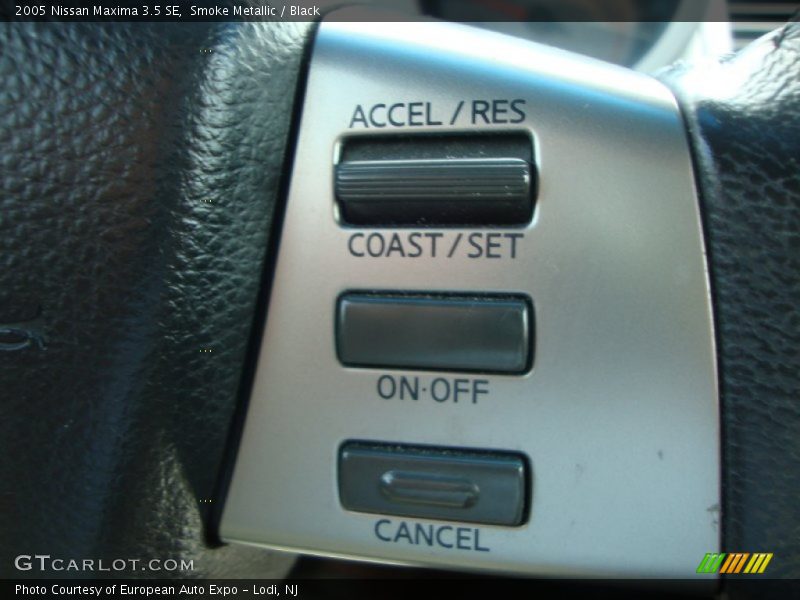 Smoke Metallic / Black 2005 Nissan Maxima 3.5 SE