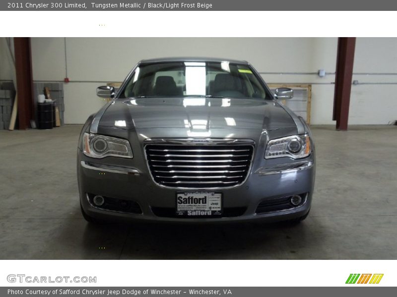 Tungsten Metallic / Black/Light Frost Beige 2011 Chrysler 300 Limited