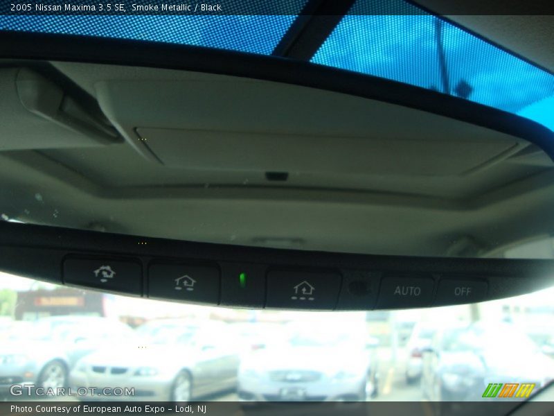 Smoke Metallic / Black 2005 Nissan Maxima 3.5 SE