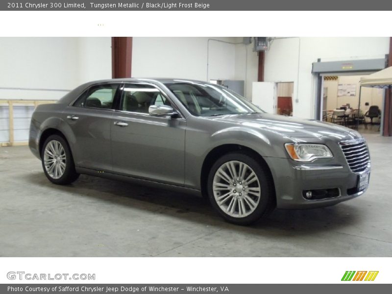 Tungsten Metallic / Black/Light Frost Beige 2011 Chrysler 300 Limited