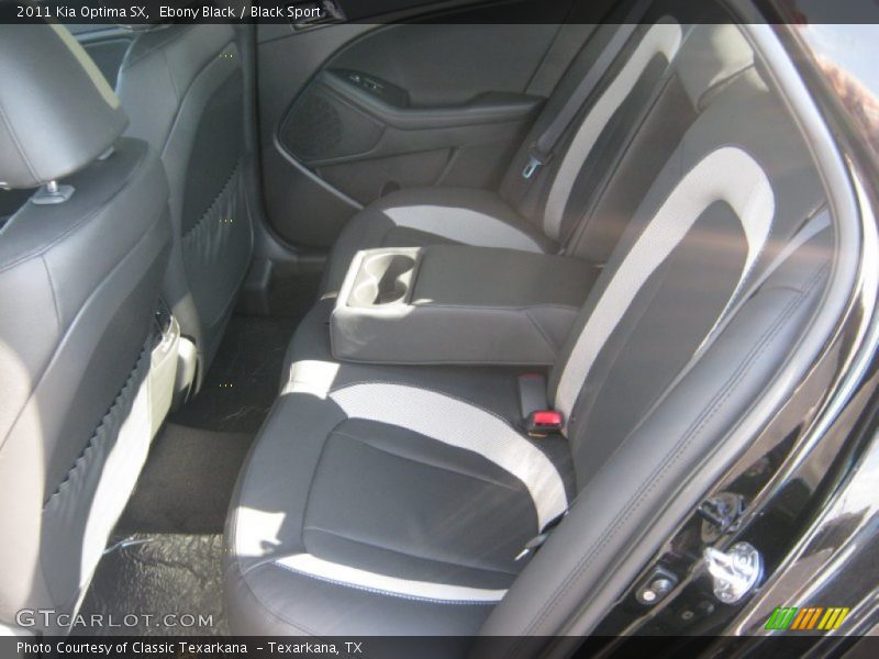 Ebony Black / Black Sport 2011 Kia Optima SX