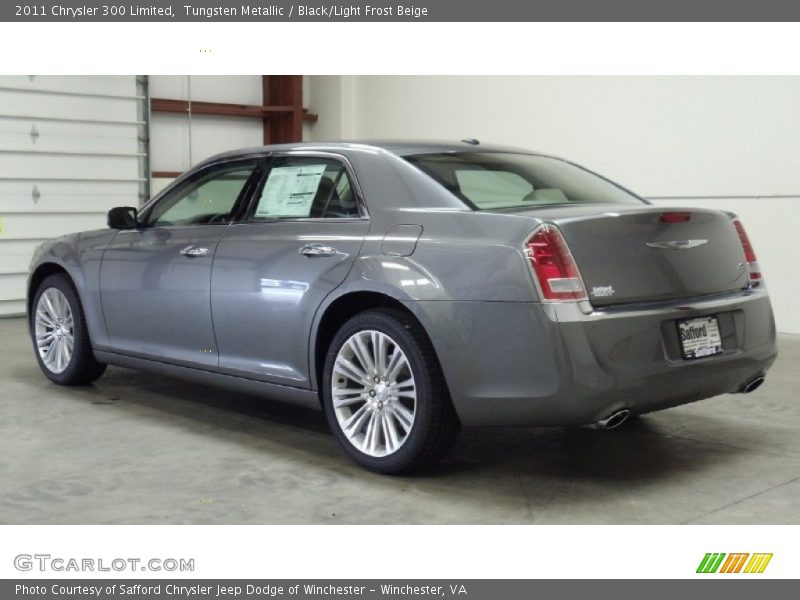 Tungsten Metallic / Black/Light Frost Beige 2011 Chrysler 300 Limited