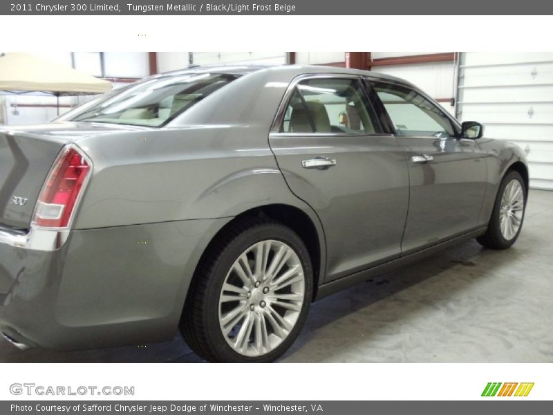 Tungsten Metallic / Black/Light Frost Beige 2011 Chrysler 300 Limited