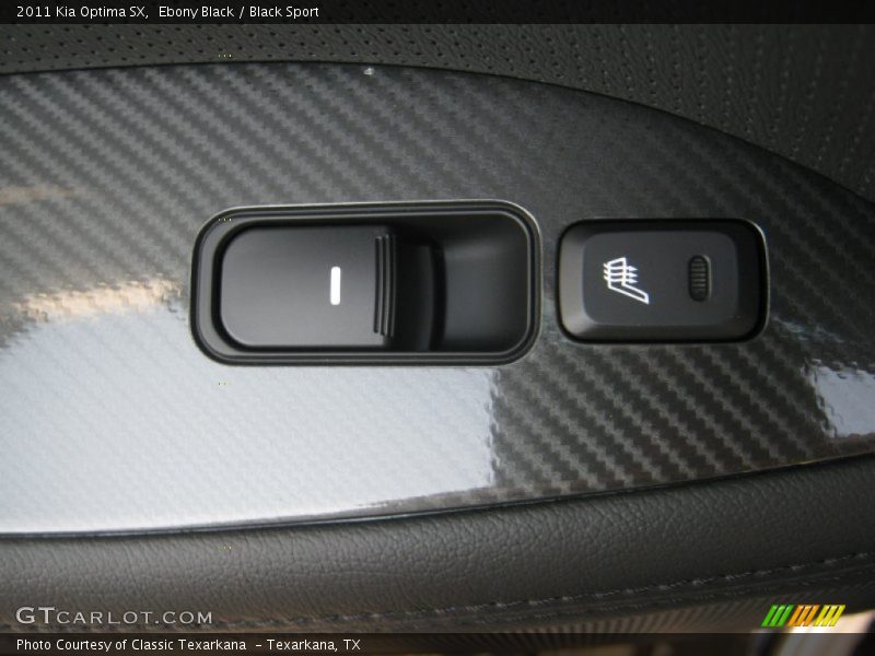 Ebony Black / Black Sport 2011 Kia Optima SX