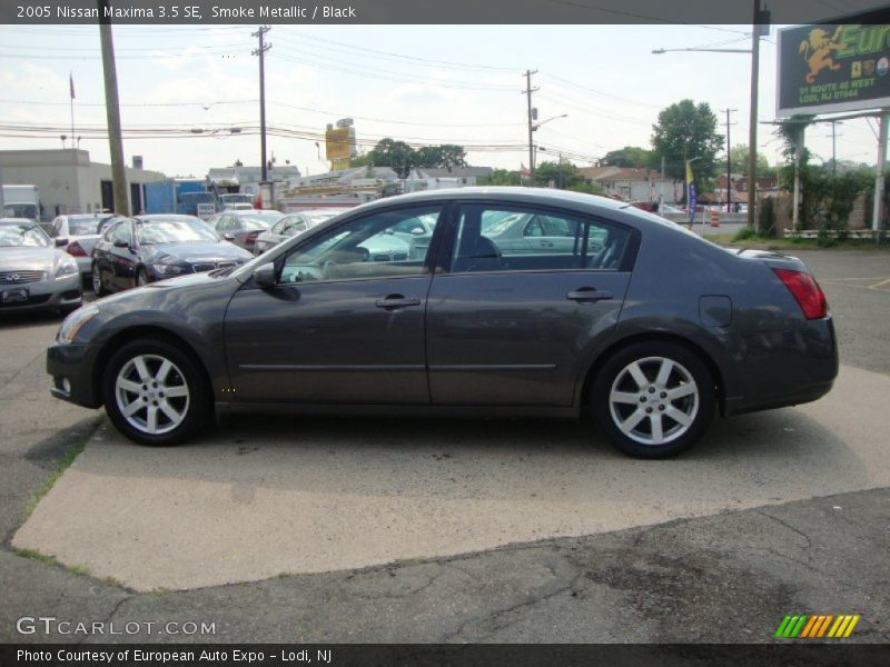 Smoke Metallic / Black 2005 Nissan Maxima 3.5 SE
