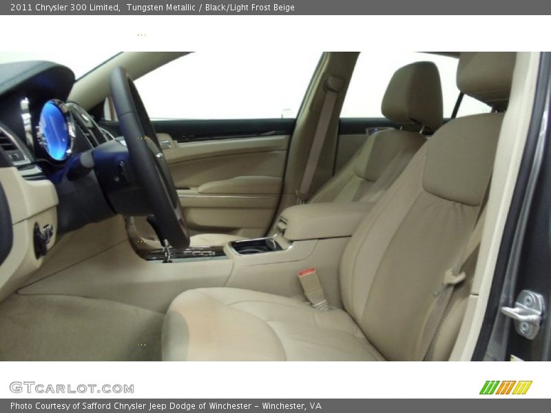Tungsten Metallic / Black/Light Frost Beige 2011 Chrysler 300 Limited
